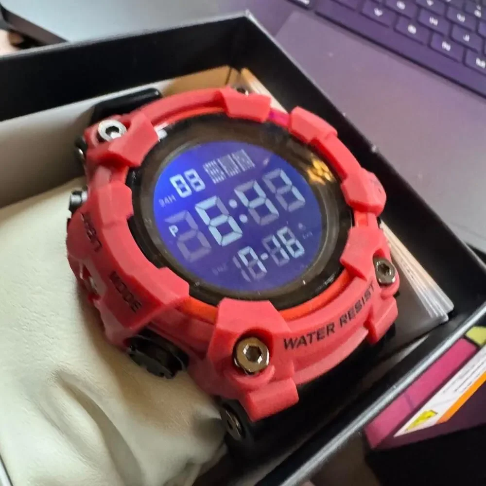 Invicta Men's Red and Pink Watch